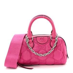 Gucci Nylon Calfskin Enamel Gg #238559G14B